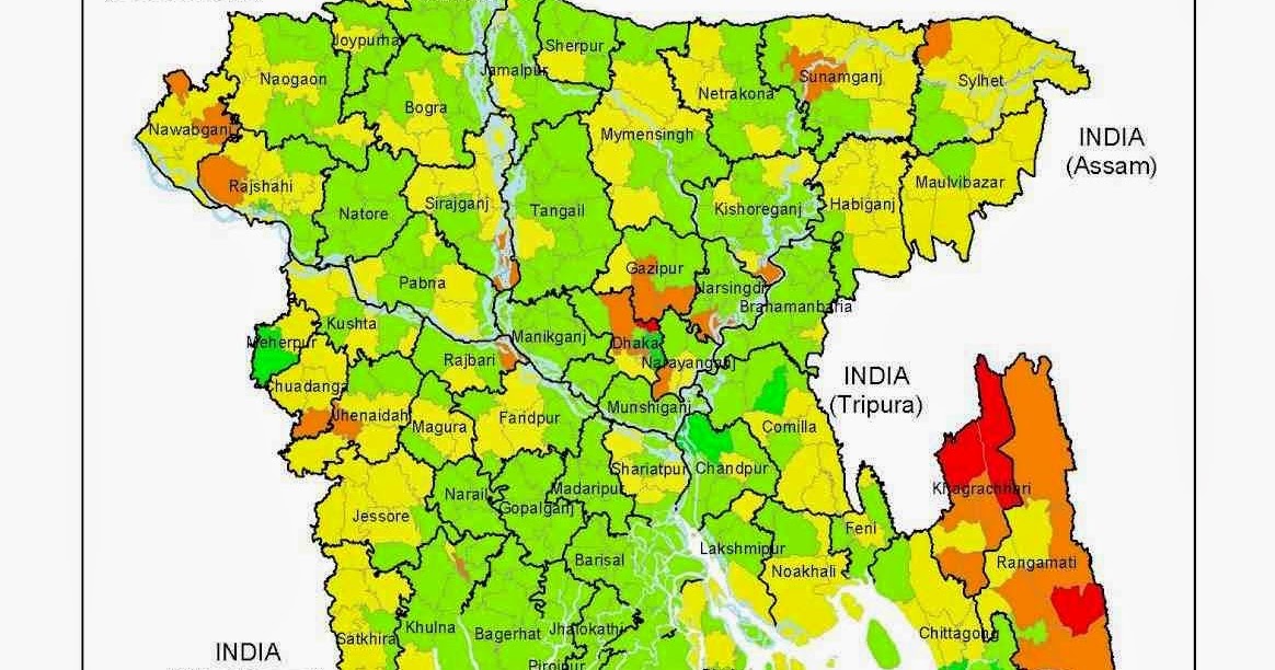 Bangladesh Population Growth Rate