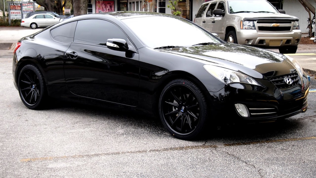 Hyundai Genesis Coupe Black