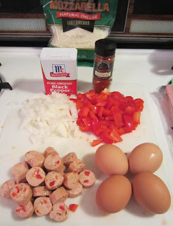 Italian Sausage Egg Scramble Ingredients