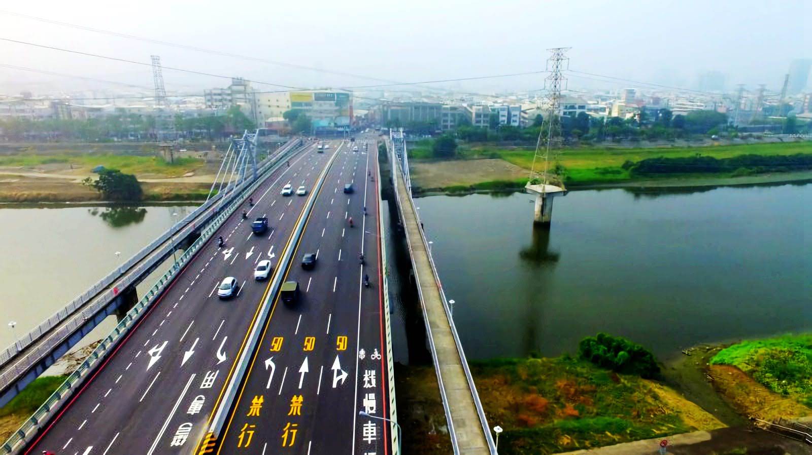 【塞車惡夢解除】等了三年終於通車|台17甲鹽水溪橋完工開放