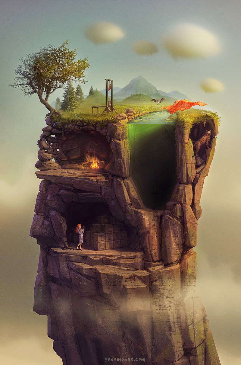 03-A Slice-of-Life-Gediminas-Pranckevicius-Surreal-Glimses-into-other-Universes-www-designstack-co