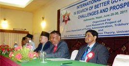 International Conference on In Search of Better Governance, Nepal - 2011