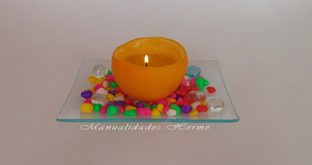 DIY: Cómo hacer una vela con una naranja