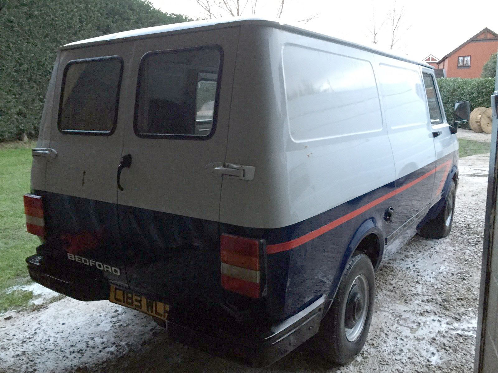 Bedford CF2 Van ebay Electric Bedford CF2 Barn Find