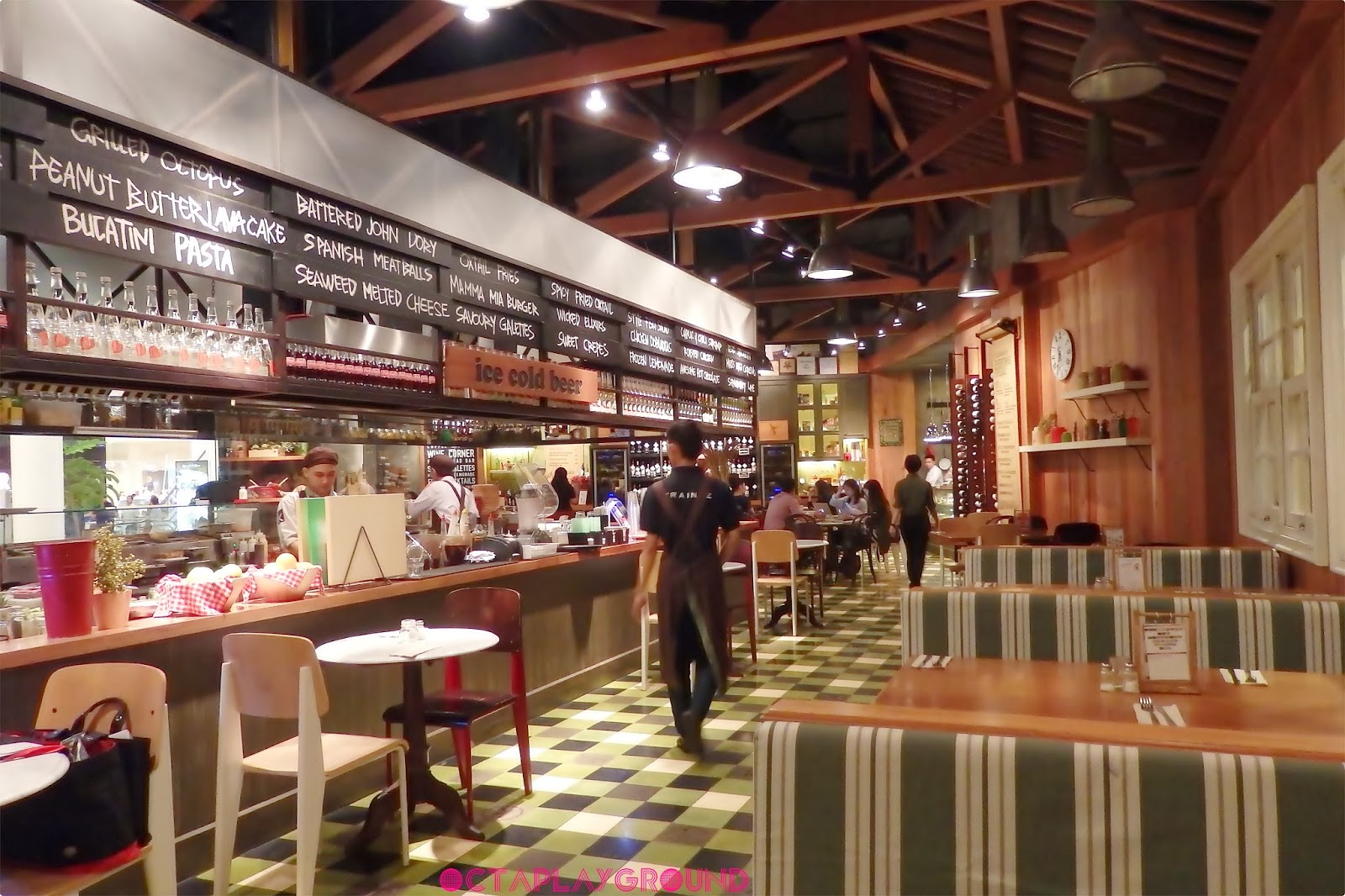 New Menu from Octa's Playground