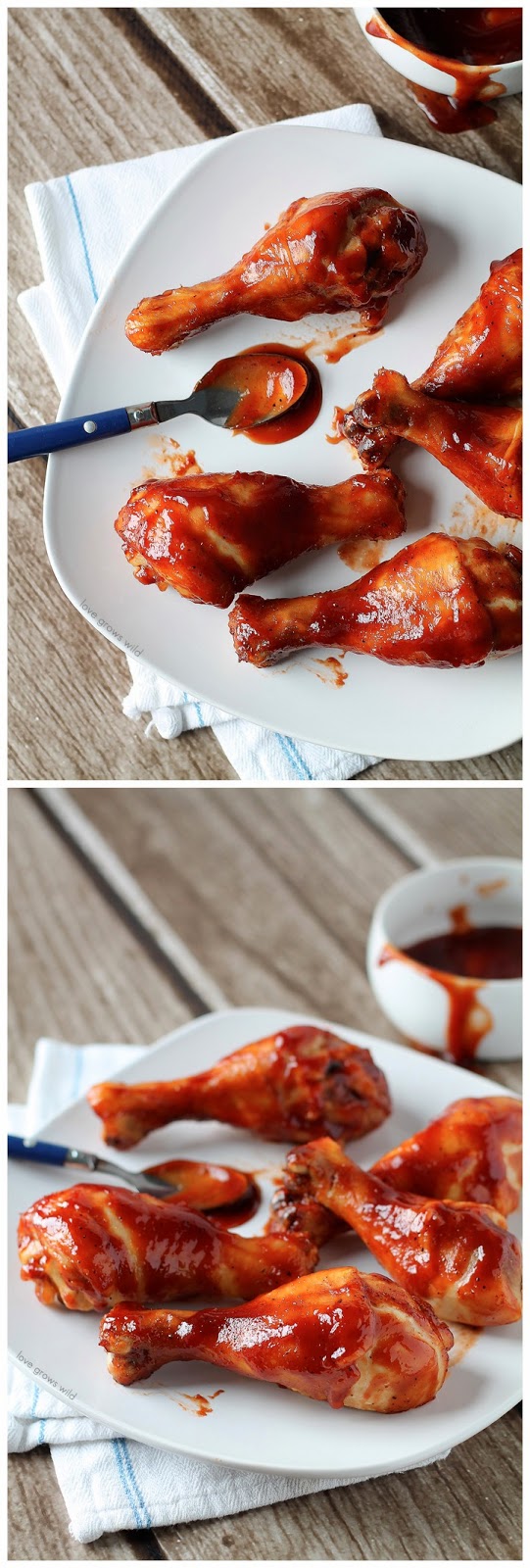 Easy Oven Baked Barbecue Chicken ~ Don't Eat Them All