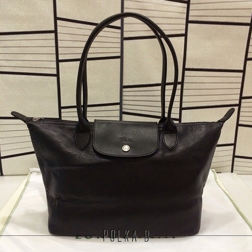 le foulonne leather tote