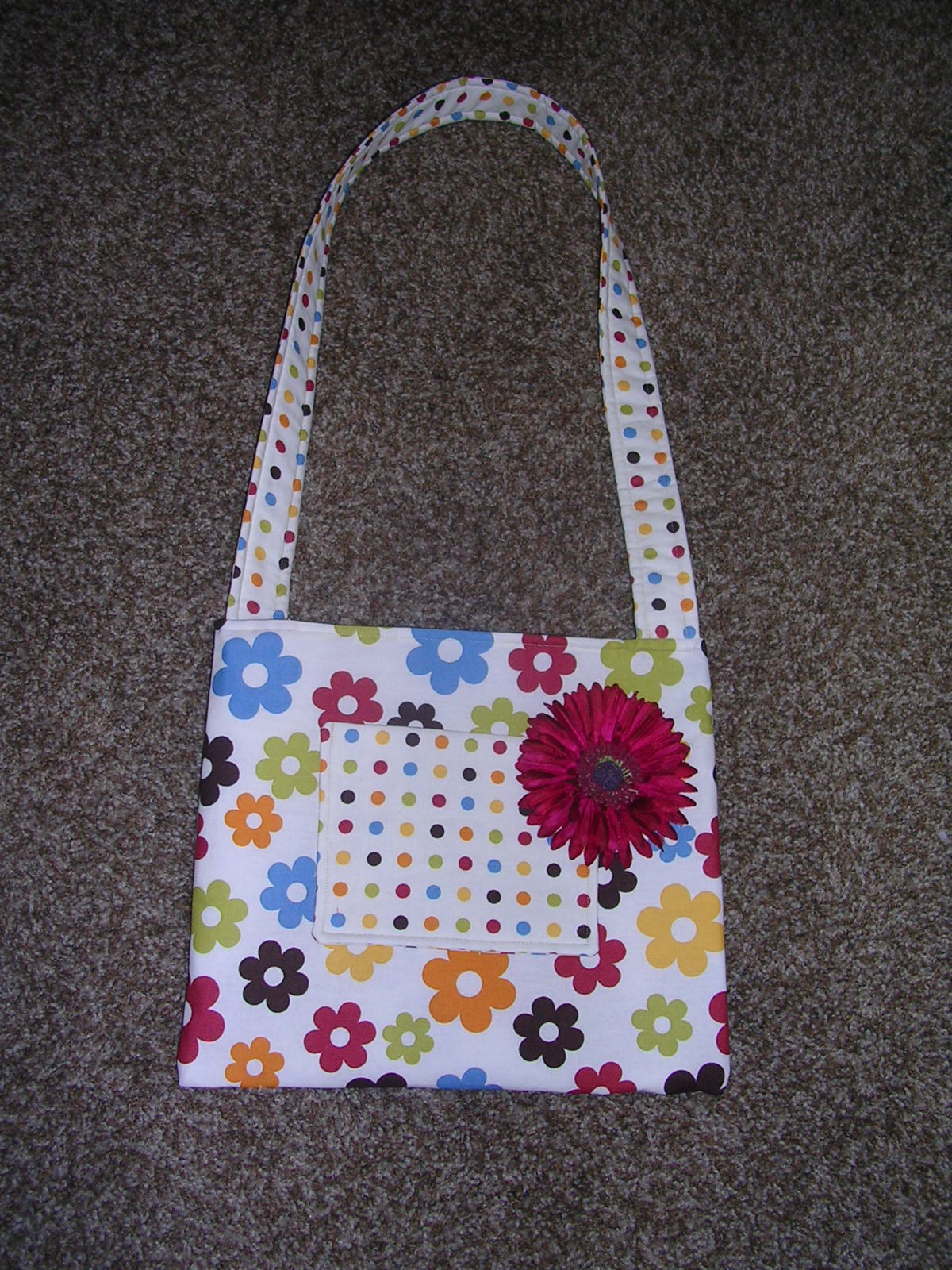 Therapeutic Crafting Little Girls Shoulder Bag tutorial