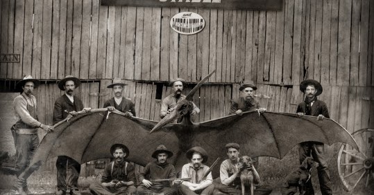 civil war picture with pterodactyl