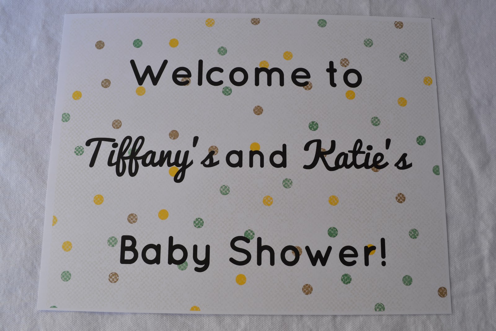 A Britt Without Boys Sisters Baby Shower