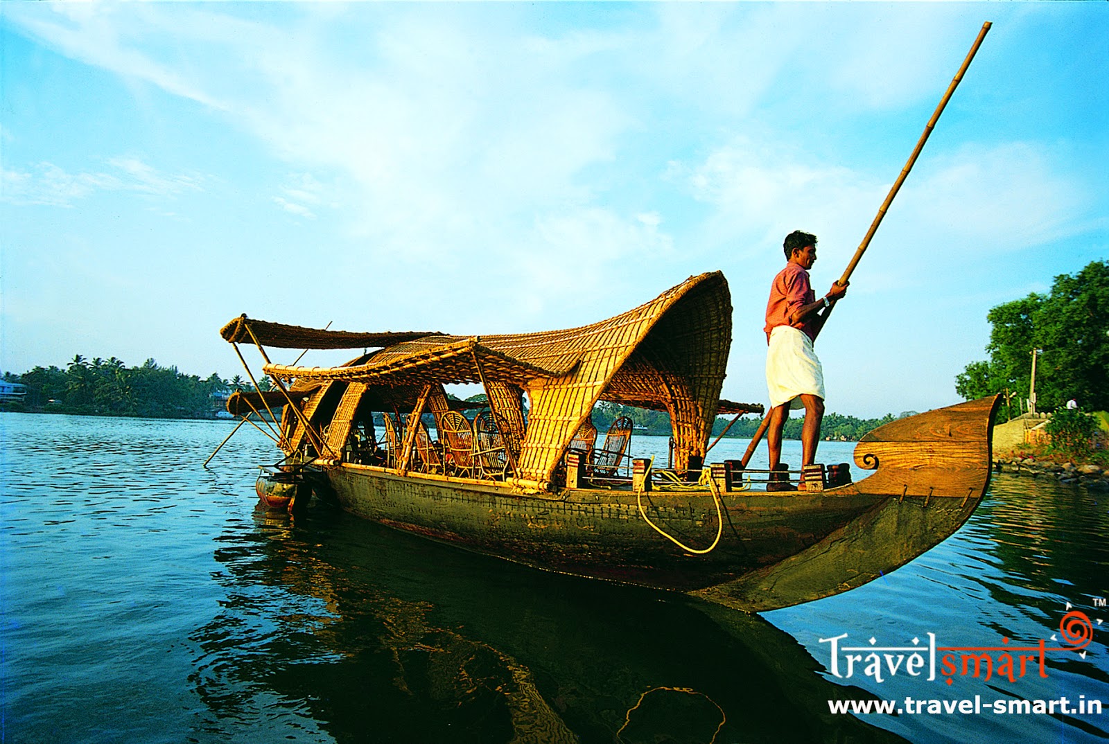 Kerala Tourism Country Boats and River Cruises in Kerala India