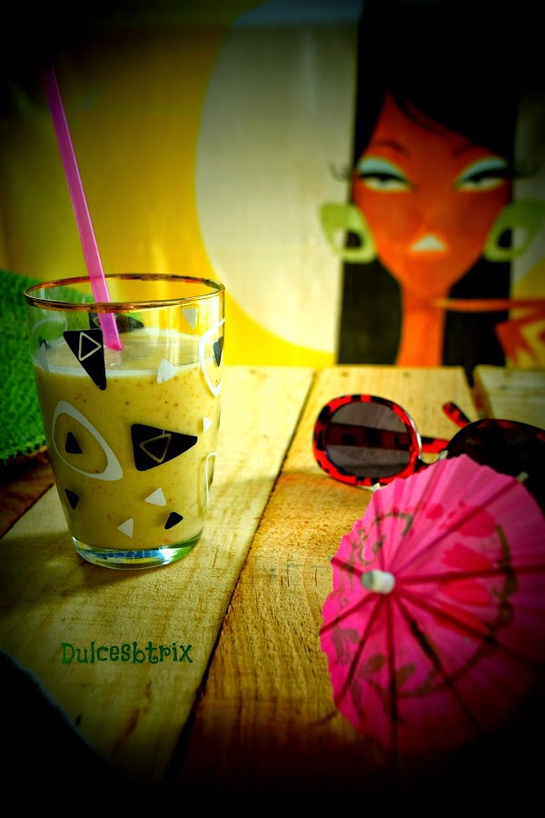 Smoothie de higos y manzana