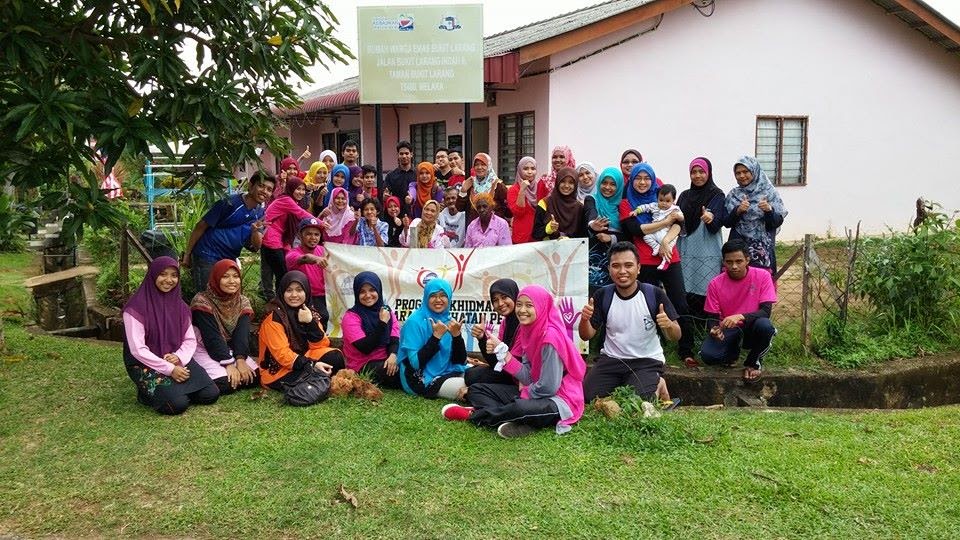 Program Bakti Siswa u3p di Bukit Larang Melaka, u3p