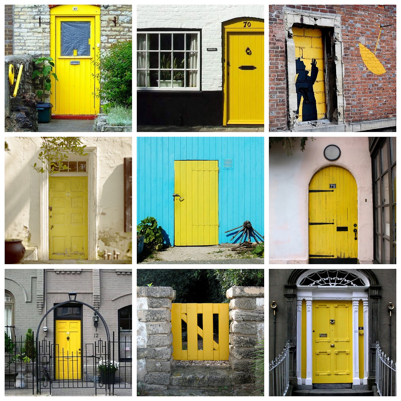 my three sons designs: Yellow Doors
