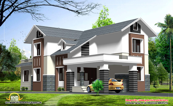 Double story home design - 2463 Sq. Ft. | home appliance