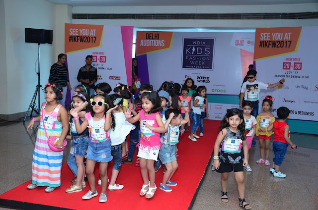 India Kids Fashion Week held auditions in Delhi with much fanfare India Kids Fashion Week held auditions in Delhi with much fanfare