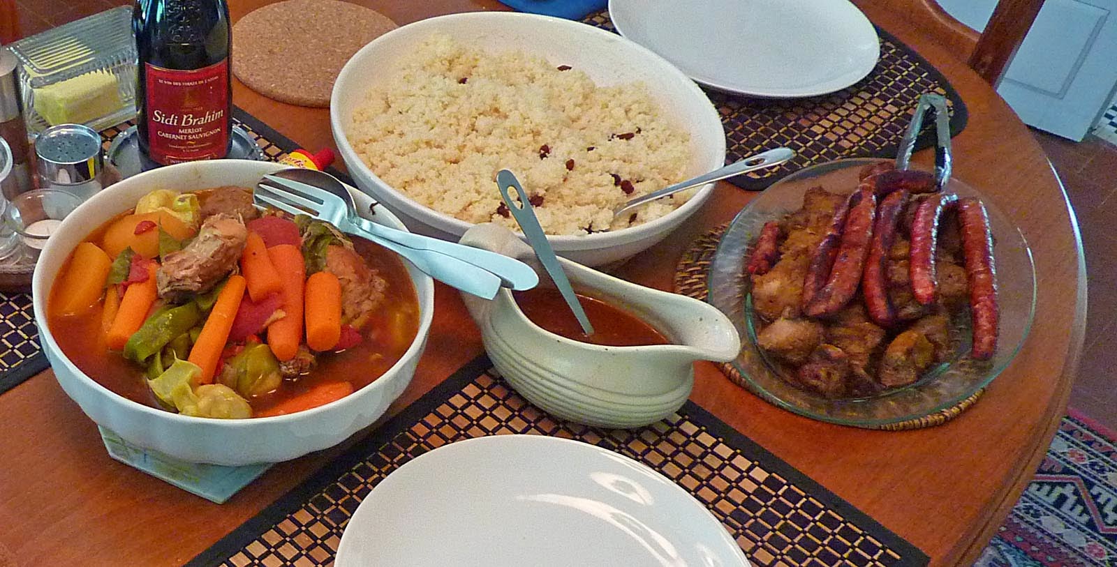 Living the life in SaintAignan Couscous day