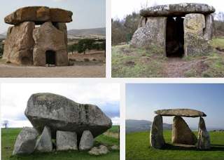 gambaran dolmen tempat penguburan dan pemujaan roh nenek moyang