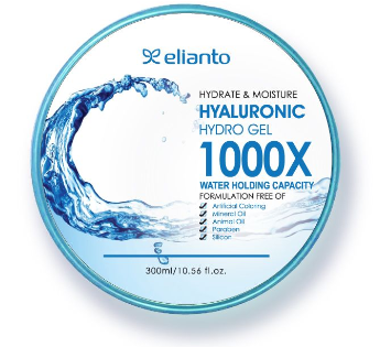 Elianto Hydrate & Moisture Hyaluronic Hydro Gel - Aerill 