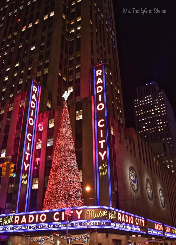 New York City  is magical during the holidays! Ms Toody Goo Shoes