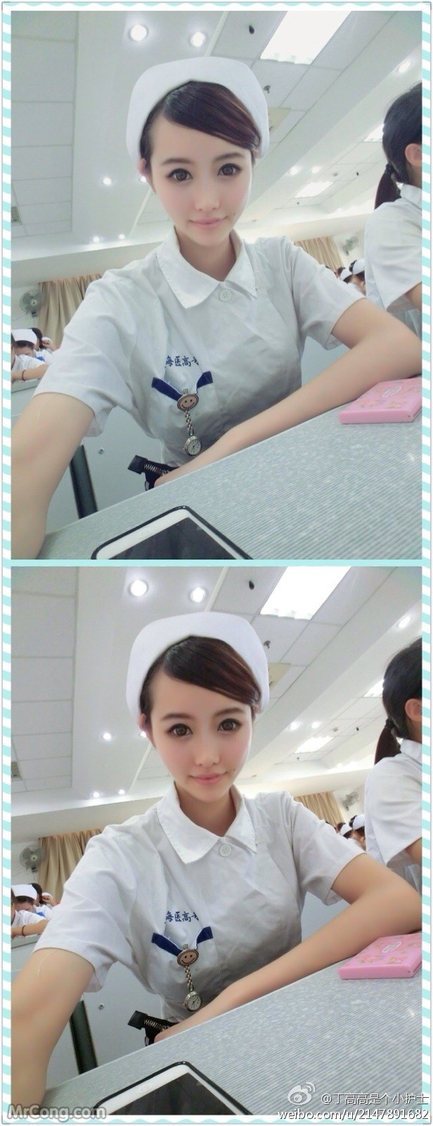 Cute selfie of ibo 高高 是 个小 护士 on Weibo (235 photos) photo 8-11