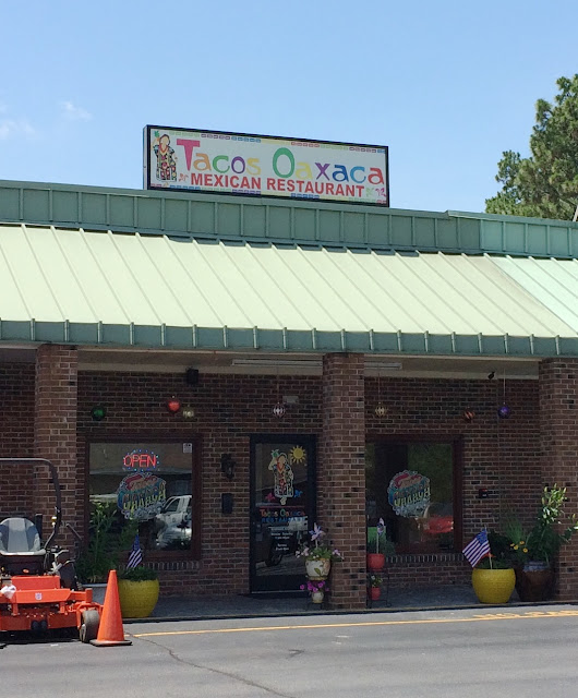 Tacos Oaxaca Mexican Restaurant Review Lillington, NC Blue Skies