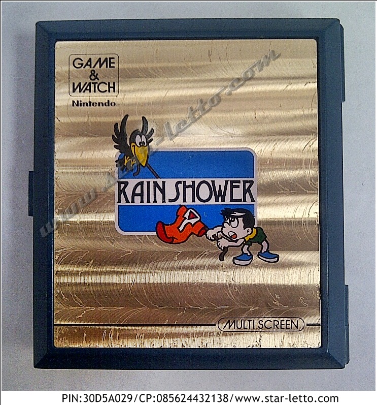 TiGiToys Nintendo Game & Watch Rain Shower Multi Screen Series
