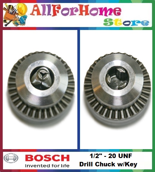 ALL FOR HOME STORE Bosch 2608571079 Drill Chuck and Key