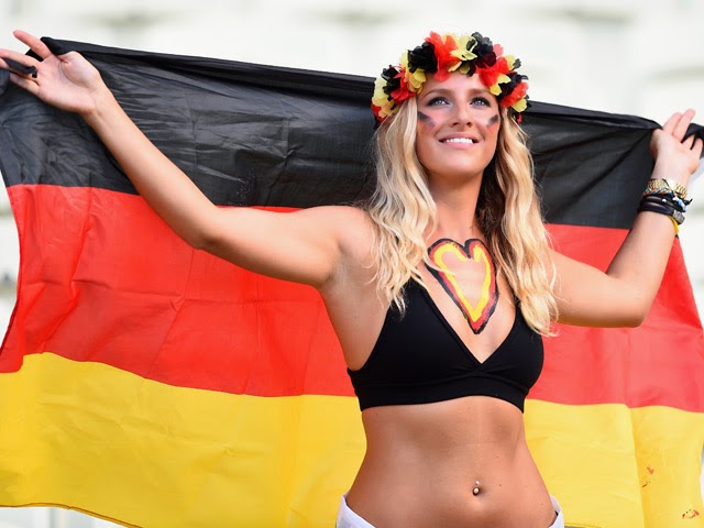Las alemanas más sexys: Rubias, esculturales, amantes del futbol, la cerveza y las salchicas.