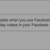 Cách tắt chức năng autoplay của facebook