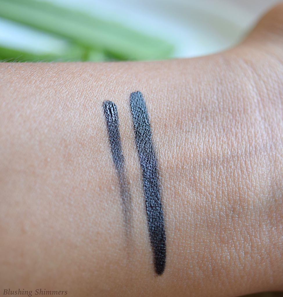 Lakme 9 to 5 Naturale Gel Kajal Swatches