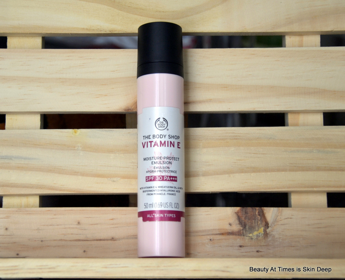 At Times is Deep: Body Shop Vitamin E Lotion SPF 30 PA