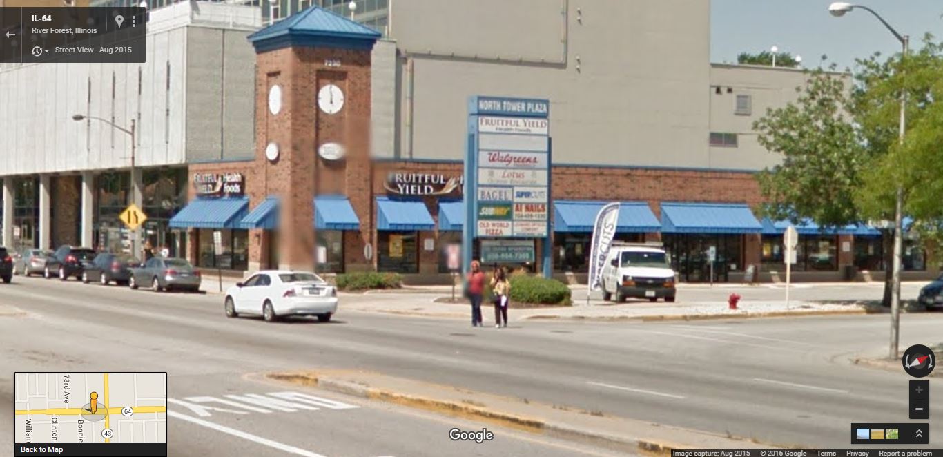 Trip to the Mall Blockbuster in River Forest, Illinois