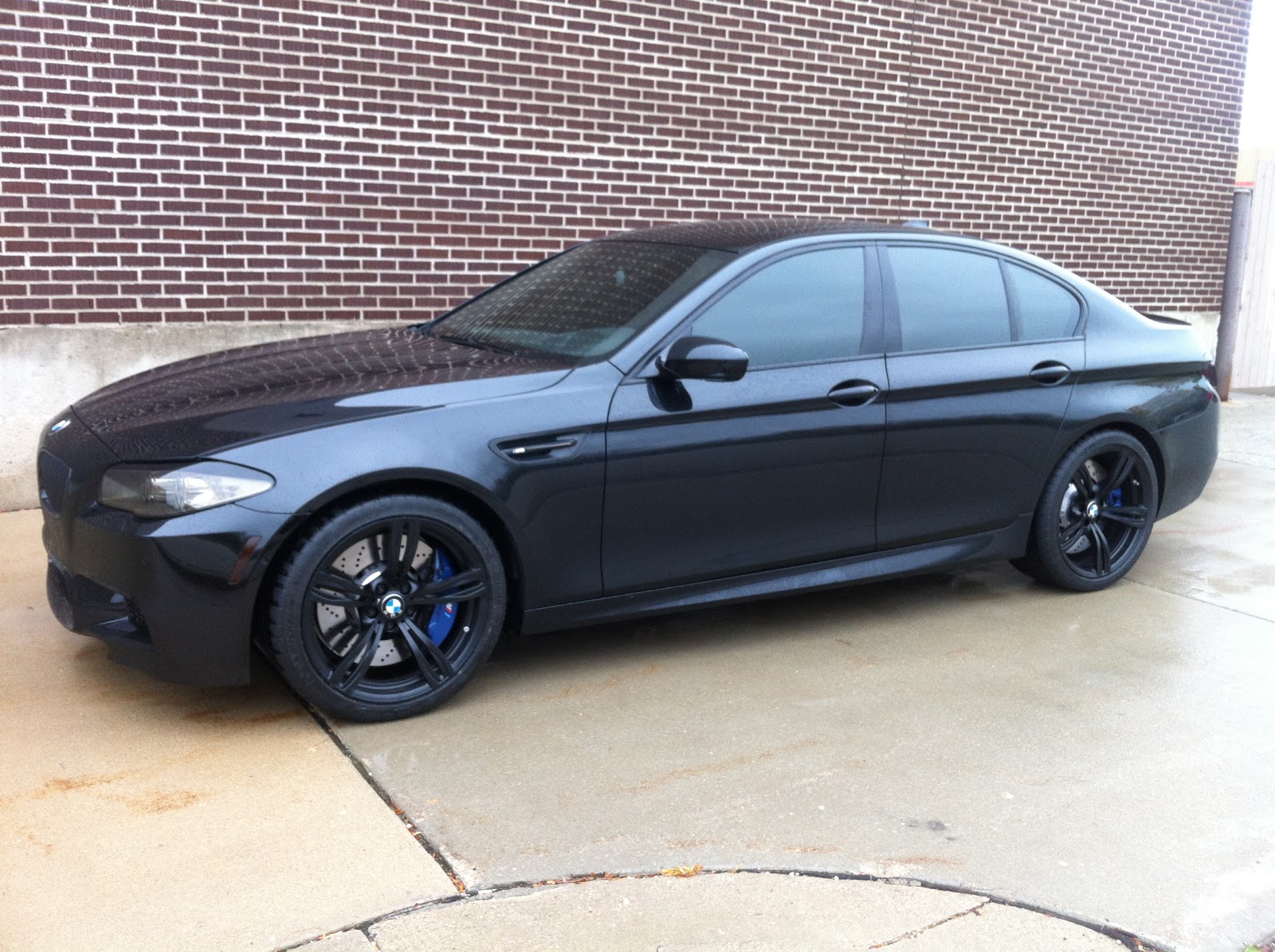 2013 Bmw m5 blacked out #4