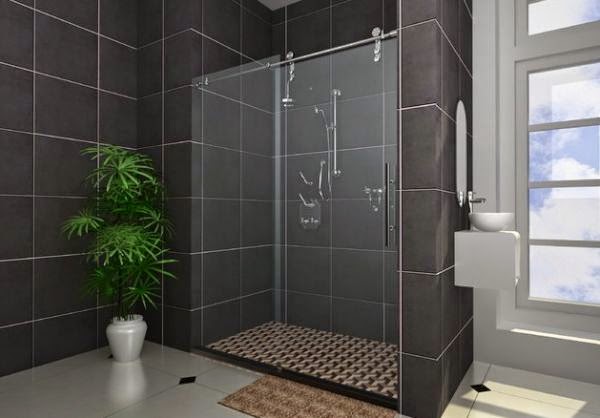 Shower cabin with hydromassage