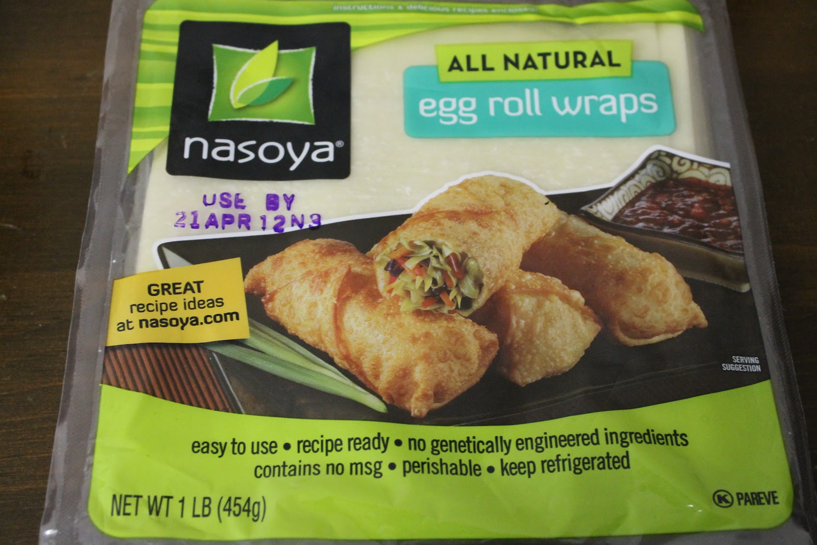 My Garden Diary Vegetarian Spring Roll