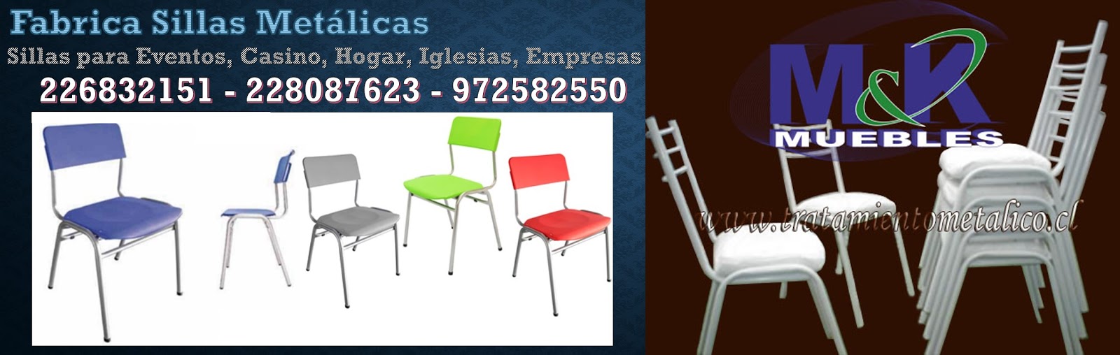 Sillas Apilables para Eventos, Casinos, Templos, Colegios