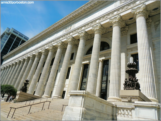 Columnas del New York State Education Building en Albany Columnas del New York State Education Building en Albany