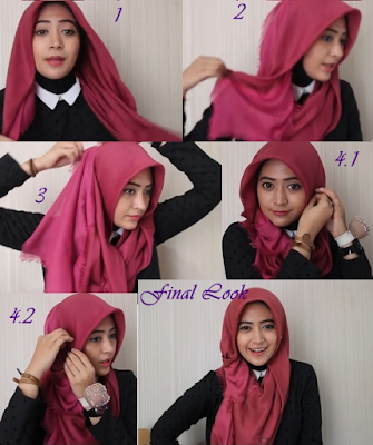 Tutorial Hijab Pashmina Sifon Ala Natasha Farani Tutorial Hijab Pashmina Sifon Ala Natasha Farani