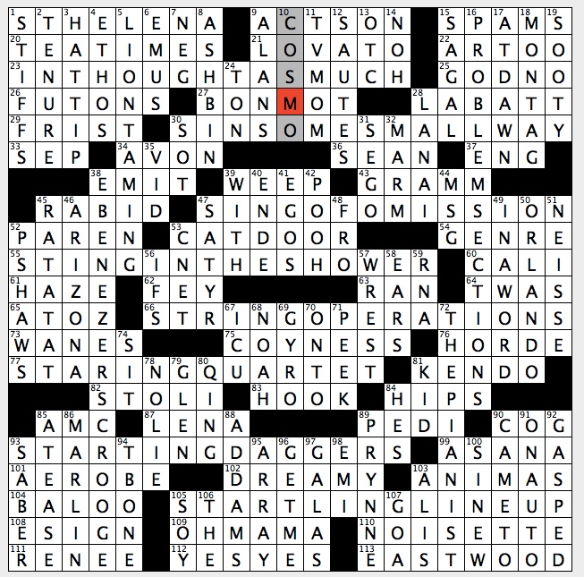 Our Favorite New Yorker Crossword Clues of 2018