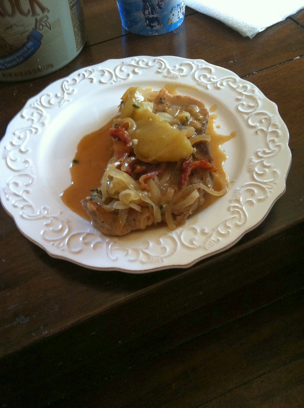 Tunell Family Meals: Cook's Illustrated Pork Chops with Apples and Onions