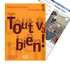تحميل كتاب تعلم اللغة الفرنسية المصور والرائع Tout Va Bien لمستوى المبتدئين 1 PDF