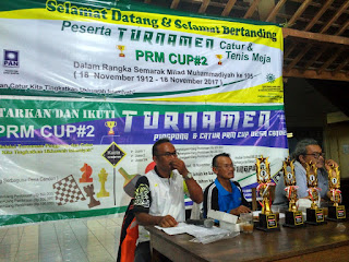 Turnamen Pingpong & Catur PRM CUP se Kelurahan Canden