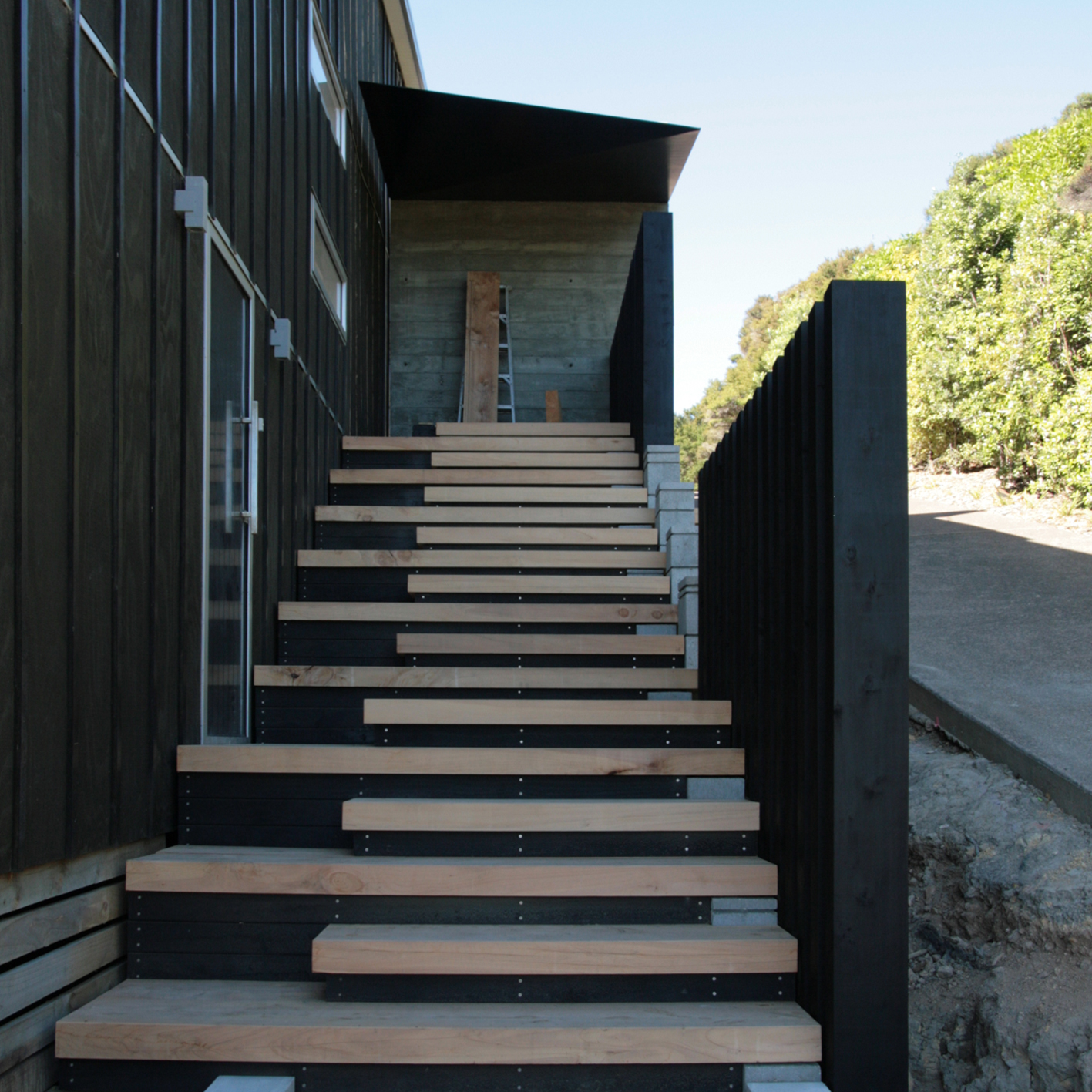 h e n c e f o r t h unfinished stairs...