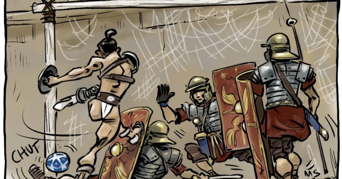 Die Todgeweihten Grüssen Dich Latein BERNA MADRIDISTA: Rom, wir, die Totgeweihten grüssen dich!