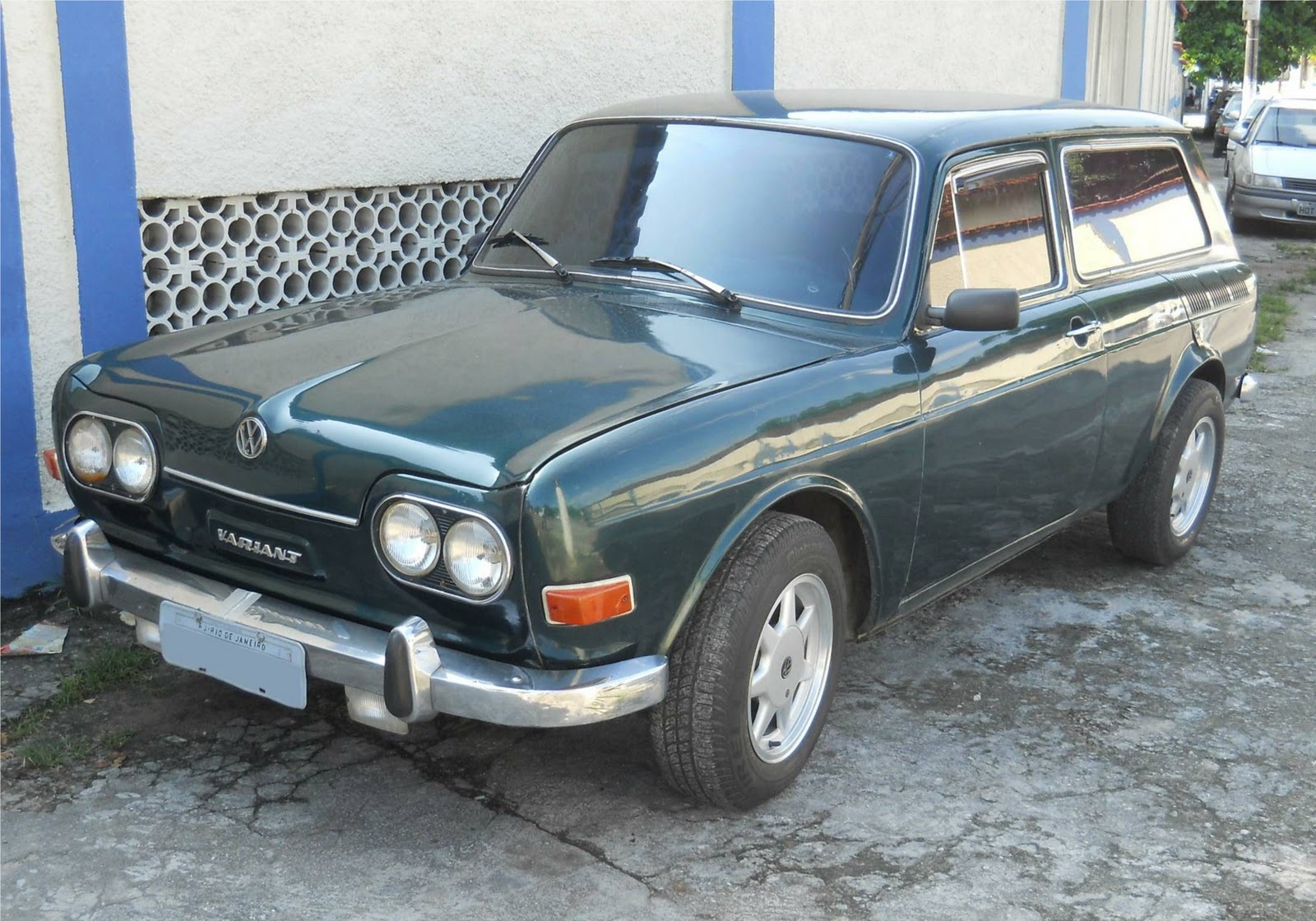 Registros Automotivos do Cotidiano VW 1600 Variant 1970
