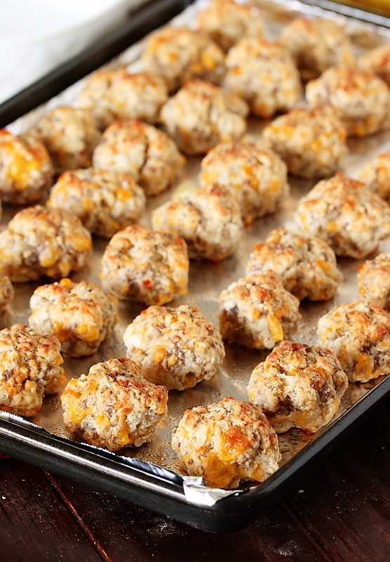 Cream Cheese Sausage Balls The Kitchen is My Playground