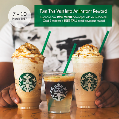 Starbucks Malaysia Buy 2 Free 1 Promo