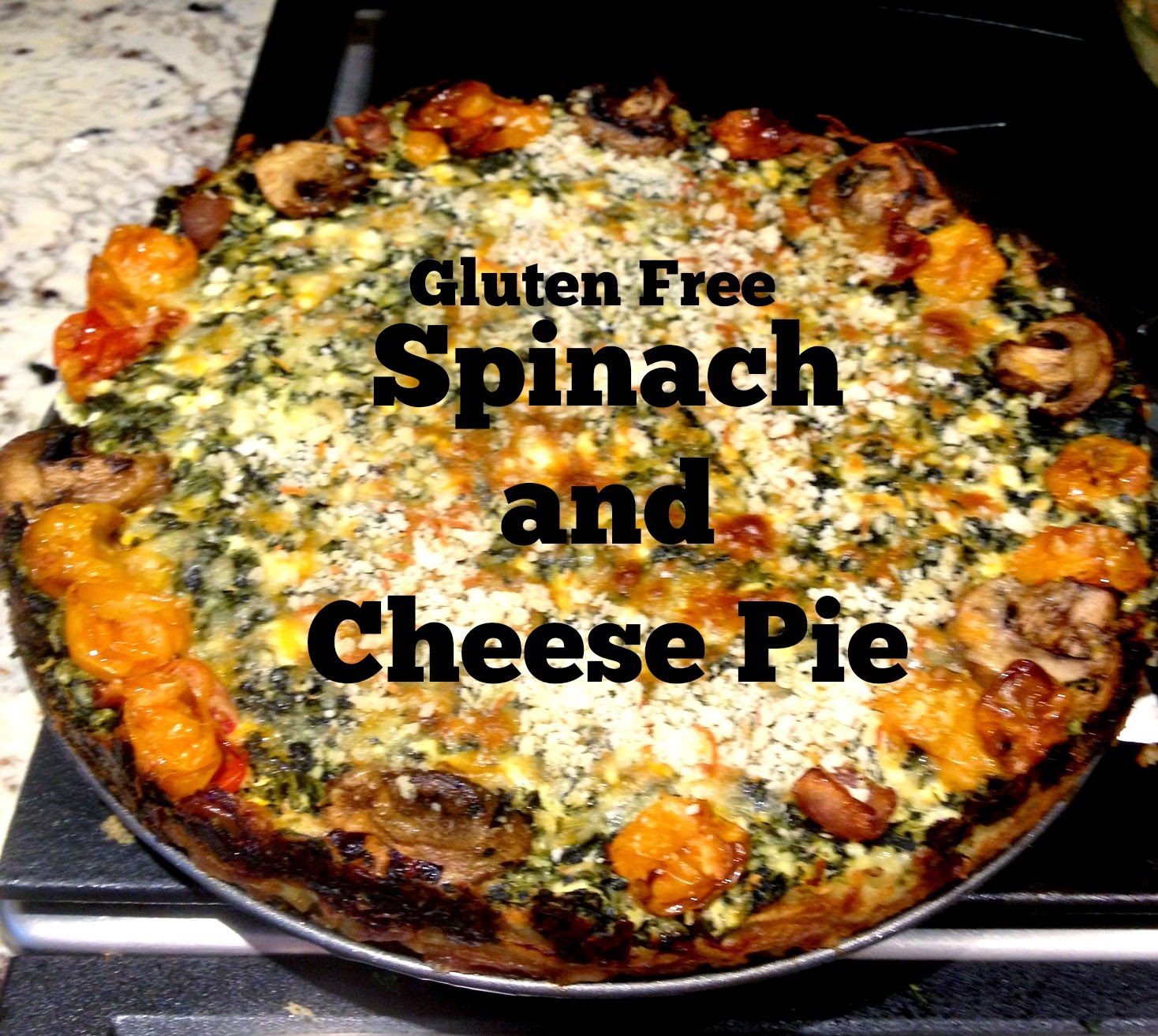 Gluten Free AZ Gluten Free Spinach and Cheese Pie ( potato Crust)