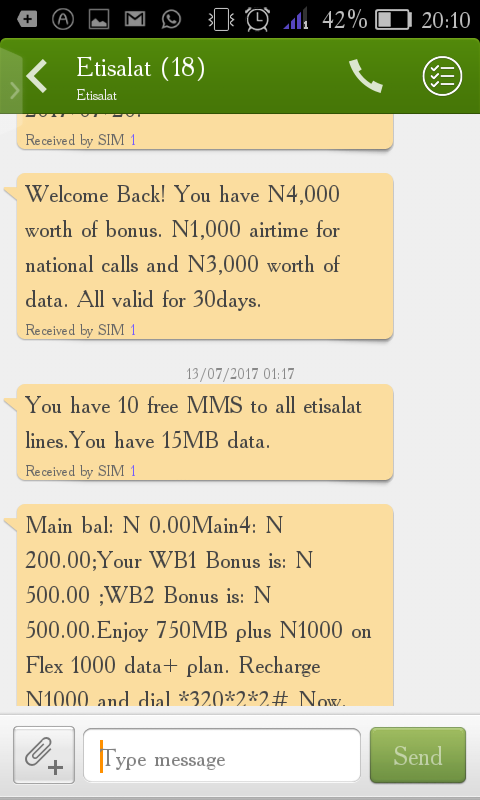 How To Get #4000 Free Airtime Welcome Back From 9Mobile (Etisalat NG) 5646949_screenshot20170713201043_png6cbe9ce8e4c41328438bebae8512a077